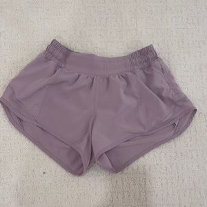Lululemon Hotty Hot shorts 2.5 Lavender Purple
